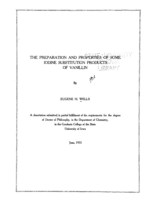 The preparation and properties of some iodine substitution products of vanillin