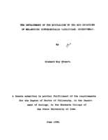 The development of the epithelium of the mid-intestine of Melanoplus differentialis (Acrididae: Orthoptera)