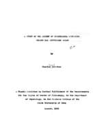 A study of the extent of dyssynergia occurring during the stuttering spasm