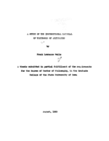 A study of the instructional material of textooks of arithmetic