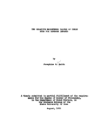 The relative brightness values of three hues for newborn infants