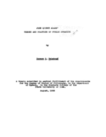 John Quincy Adams' theory and practice of public speaking