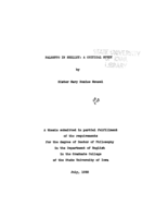 Falsetto in Shelley: a critical study