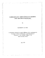 Carboaryloxy derivatives of diamino-and dihydroxybenzenes