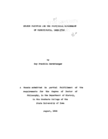 Quaker pacifism and the provincial government of Pennsylvania, 1682-1736