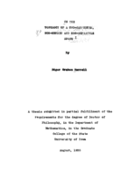 On the topology of a two-parameter, non-metric and non-separable space