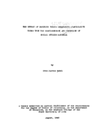 The effect of definite versus indefinite quantitative terms upon the comprehension and retention of social studies material