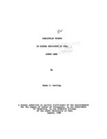 Curricular trends in higher education in Iowa since 1900