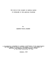 The rise of the concept of hostile nature in novelists of the American frontier