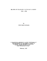The synod of Philadelphia and the great awaking 1716-1785
