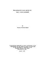 The adaptability of area sampling for public opinion measurement