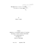 The measurement of acuity of hearing throughout the tonal range