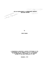 God as value-concept in contemporary American religious thought
