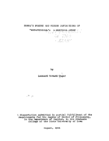 Donne's poetry and modern difinitions of "metaphysical": a critical study