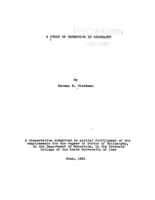 A study of retention in geography
