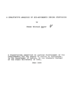 A qualitative analysis of eye-movements during stuttering