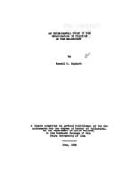 An experimental study of the organization of function in the delinquent