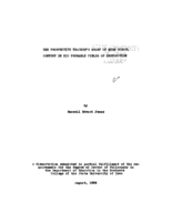 The prospective teacher's grasp of high school content in his probable fields of instruction