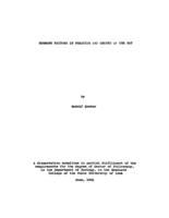 Hormone factors in behavior and growth of the rat