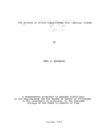 The effects of public expenditures upon national income