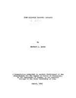John Caldwell Calhoun: speaker