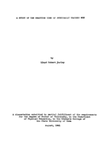 A study of the reaction time of physically trained men