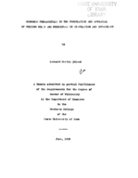 Economic fundamentals in the formulation and appraisal of guiding rules and principles in speculation and investment