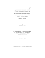 A comprehensive performance project in piano literature and an essay on the Piano concerto in D minor, opus 15 of Johannes Brahms: program notes based on diaries, letters and music reviews