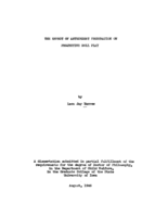 The effect of antecedent frustration on projective doll play: by Leon Jay Yarrow