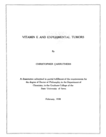 Vitamin E and experimental tumors