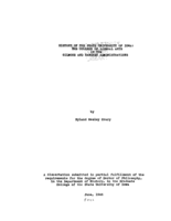 History of the State University of Iowa: the Liberal Arts College in the Gilmore and Hancher administrations