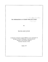 The preparation of xylose from oat hulls