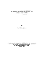 The parasite, the glutton, and the hungry knave in English drama to 1625