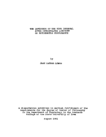 The influence of the time interval after interpolated activity on psychomotor performance
