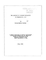 The addition of nitrogen trichloride to unsaturated acids