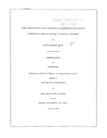The conductivity and viscosity of solutions of lithium nitrate in certain binary alcoholic systems