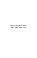 Old Fort Crawford and the frontier