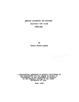 English diplomatic and military relations with Spain, 1588-1604