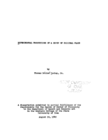 Experimental productions of a group of original plays