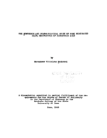 The synthesis and pharmacological study of some mercurated allyl derivatives of barbituric acid
