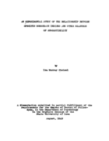 An experimental study of the relationship between specific Rorschach indices and other measures of suggestibility