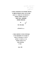 A critical examination of the business curricula in American secondary schools and the formulation of a program for the education of secondary students preparing to conduct small, independent business enterprises