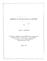 Addition of chloroamines to ketenes