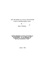 Lord John Russell and Canadian self-government: a study in British colonial policy