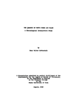 The imagery of Poe's poems and tales: a chronological interpretive study