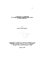 An analysis and evaluation of populist political campaign speech making in Kansas 1890-1894