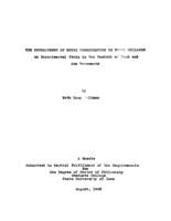 The development of motor coordination in young children: an experimental study in the control of hand and arm movements