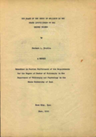 The place of the study of religion in the state universities of the United States