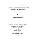 A curricular arrangement of the sayings of Jesus determined by comprehension tests