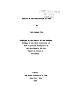 Studies in the constitution of Iowa